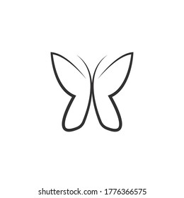 Beauty Butterfly Logo Template Vector icon design