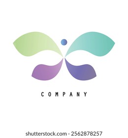 Beauty Butterfly Logo Template Vector icon design