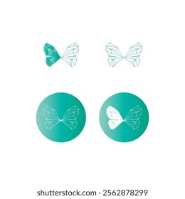 Beauty Butterfly Logo Template Vector icon design