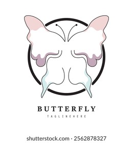 Beauty Butterfly Logo Template Vector icon design