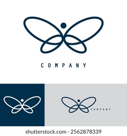 Beauty Butterfly Logo Template Vector icon design