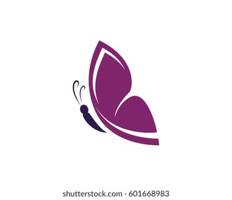 Beauty Butterfly Logo Template Vector icon design