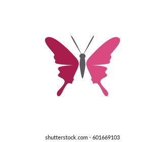 Beauty Butterfly Logo Template Vector icon design