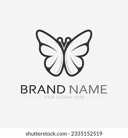 Beauty Butterfly Vector animal icon design