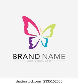 Beauty Butterfly Vector animal icon design