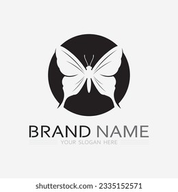 Beauty Butterfly Vector animal icon design