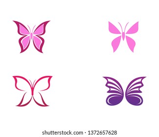 Beauty Butterfly Vector icon design