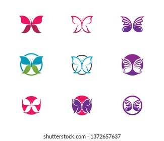 Beauty Butterfly Vector icon design