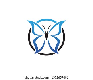 Beauty Butterfly Vector icon design
