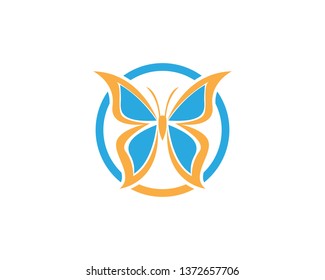 Beauty Butterfly Vector icon design