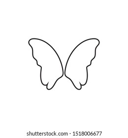 Beauty Butterfly Vector icon design