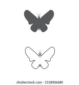 Beauty Butterfly Vector icon design
