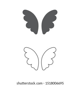 Beauty Butterfly Vector icon design