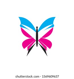 Beauty Butterfly Vector icon design