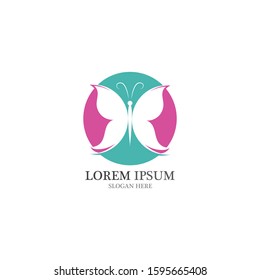 Beauty Butterfly Vector icon design