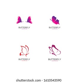 Beauty Butterfly Vector icon design