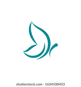 Beauty Butterfly Vector icon design