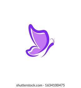 Beauty Butterfly Vector icon design