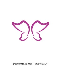 Beauty Butterfly Vector icon design