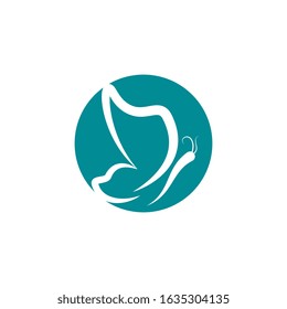 Beauty Butterfly Vector icon design