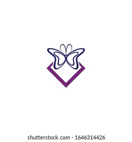 Beauty Butterfly Vector icon design