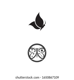 Beauty Butterfly Vector icon design