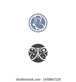 Beauty Butterfly Vector icon design