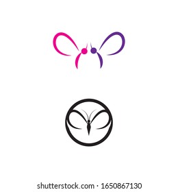 Beauty Butterfly Vector icon design