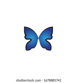 Beauty Butterfly Vector icon design