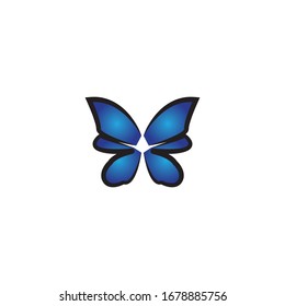 Beauty Butterfly Vector icon design