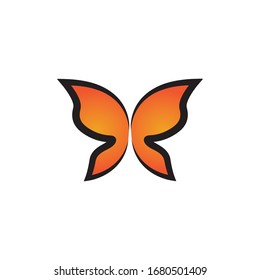 Beauty Butterfly Vector icon design