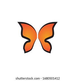 Beauty Butterfly Vector icon design