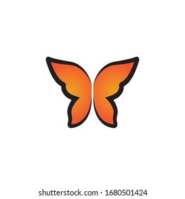Beauty Butterfly Vector icon design
