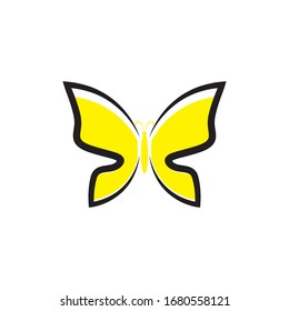 Beauty Butterfly Vector icon design