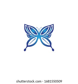 Beauty Butterfly Vector icon design