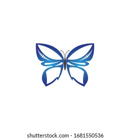 Beauty Butterfly Vector icon design