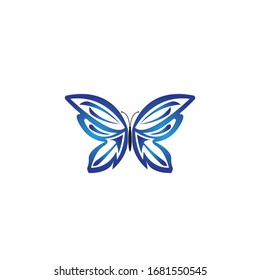 Beauty Butterfly Vector icon design