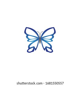 Beauty Butterfly Vector icon design