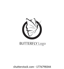 Beauty Butterfly Vector icon design