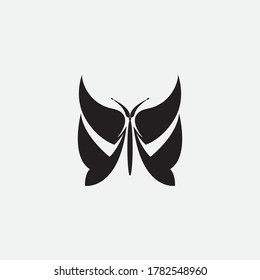 Beauty Butterfly Vector icon design