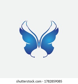 Beauty Butterfly Vector icon design