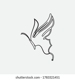 Beauty Butterfly Vector icon design