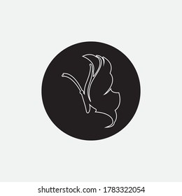 Beauty Butterfly Vector icon design