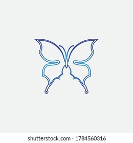Beauty Butterfly Vector icon design