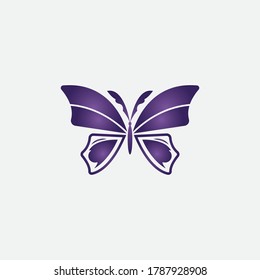 Beauty Butterfly Vector icon design