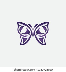 Beauty Butterfly Vector icon design