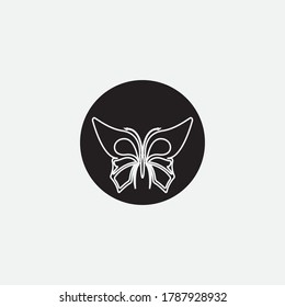 Beauty Butterfly Vector icon design