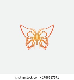 Beauty Butterfly Vector icon design