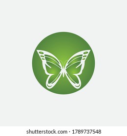 Beauty Butterfly Vector icon design