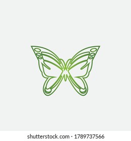 Beauty Butterfly Vector icon design